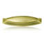 3-1/2" C TO C BIN PULL; BURNISH BRASS FINISH