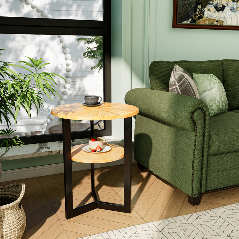 Hoyleton Frame End Table, Oak