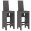 Nathaneil 17 Stories Bar Set with Wood Frame and Solid Wood Outer Material-1419195958