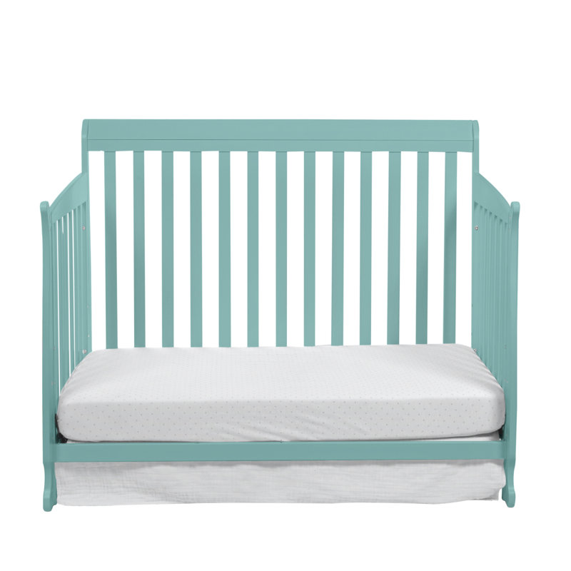 Riley 4In1 Convertible Crib Turquoise