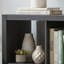 Charcoal Grey, 6-Compartment Storage Rack, Multi-Scene Floor-Standing Shelf For Home Use, Suitable For Living Room, Study, Bedroom, And Simple, Compartmentalized Organization.