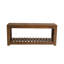 Banc de rangement en bois massif Dezider-437020833