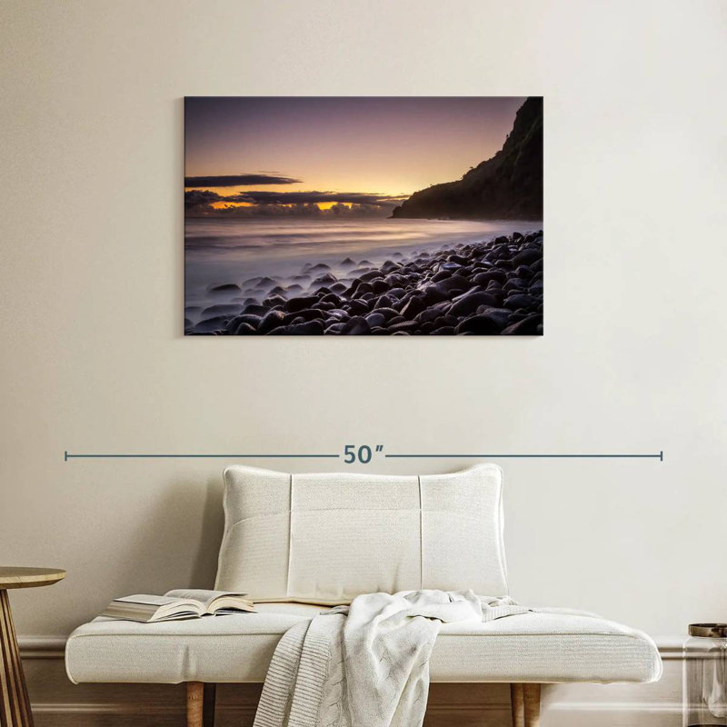 Gillard Waipi'O Island Shores, H 24 po x l 36 po