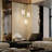Grasmere 3 - Light Cluster Cylinder Dimmable Pendant with Crystal Accents-1195614567
