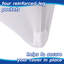 Rectangular Spandex Fitted Tablecloth - 6ft (180cm) - White - Pack of 1