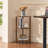 3-Tier Corner Shelf with Sturdy 5-Leg Base, Wooden Corner Bookcase for Small Spaces, Wooden Plant Display Shelf, Thin Bookshelf for Living Room, Bedroom, Office (Brown)-360925607-360925614