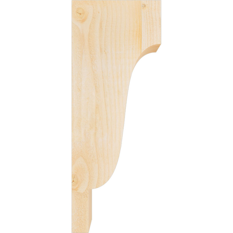 Newport Corbel, H 26 po x l 4 po x P 10 po, Sapin de Douglas, Sciage brut