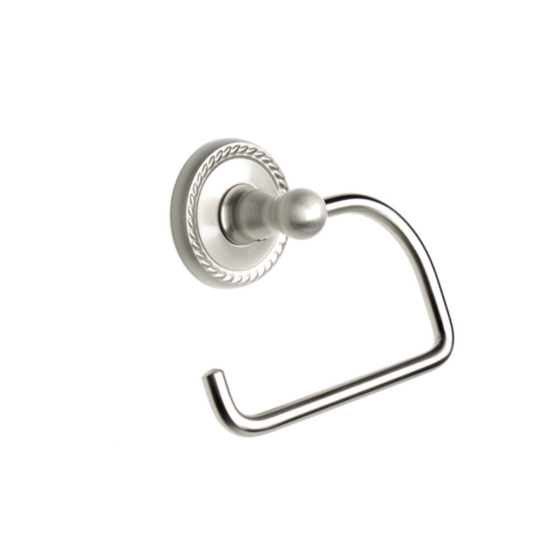 Porte-papier hygiénique à fixation murale Aria, Nickel satiné