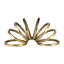 Anneau décoratif en métal pour sculpture Home Decor - Figurine abstraite moderne pour des décorations élégantes dans le salon - Or-453885861