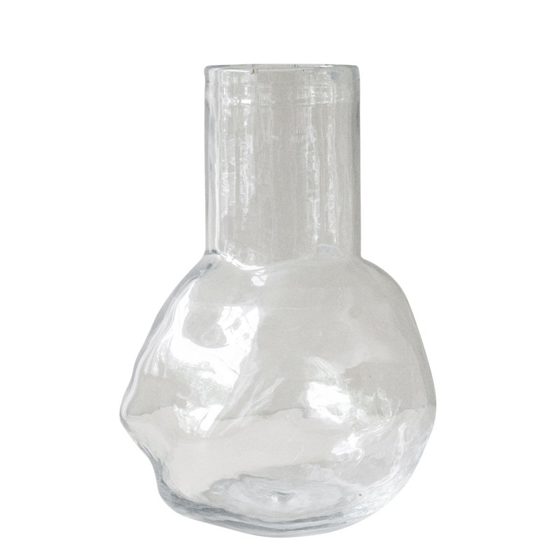 Vase de table Filia, Blanc, H 11,81 po x l 8,25 po x P 8,25 po