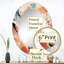 Freidrick - Miroir mural Mid-Century ovale-1357184542