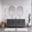 Ensemble de meuble-lavabo double 72 po Spring-89140823