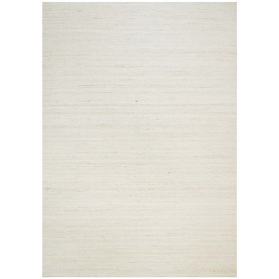 Wool Area Rug in Beige
