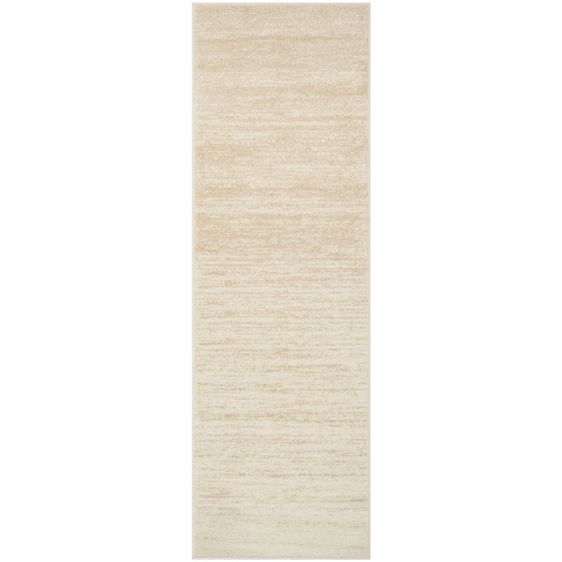 Hornsey Hooked Champagne/Cream Rug, Runner 76 x 183cm