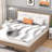 Mattress Topper Twin XL Memory Foam, 2 Inch Mattresses Pad Extra Long Twin Charcoal Infused, Soft College Dorm Bed Toppers, Certipur-US And Oeko,(Grey)