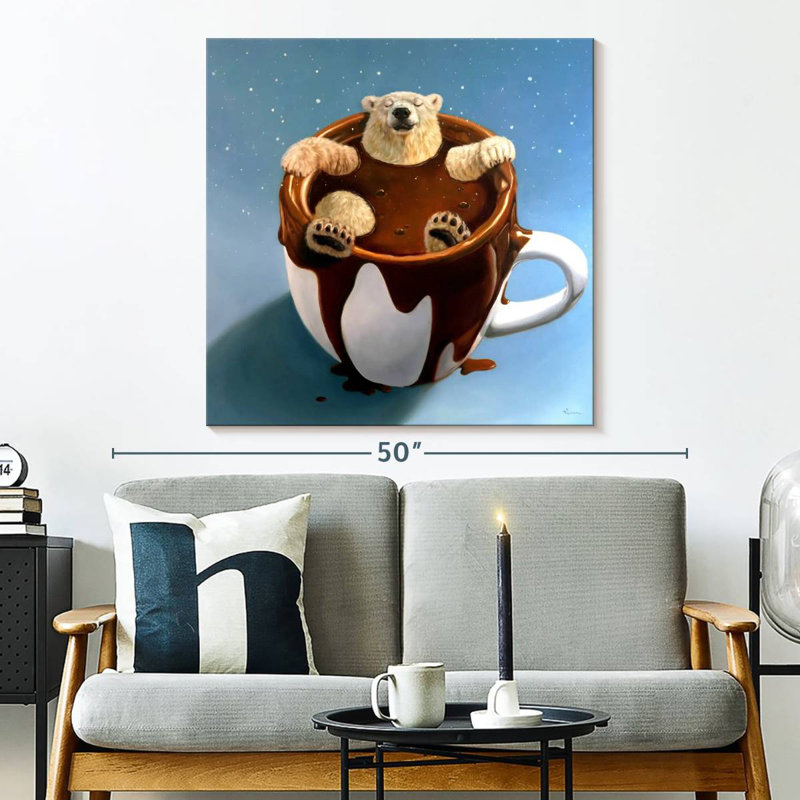 Ketti Chocolate Spa, 33" H x 33" W