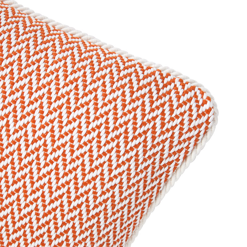 MARINA Pillow Cover & Insert, Square 18", Orange