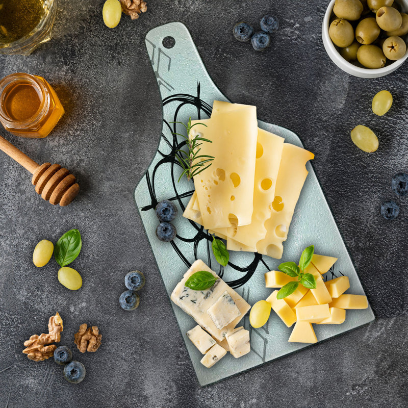 Planche à découper en verre trempé Ambesonne