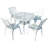 Timeless Beauty- Stylish Cast Aluminium Bistro Set-95421690