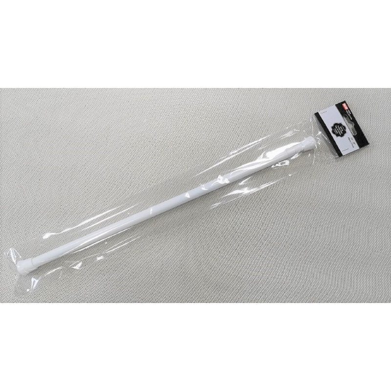 Tringle à ressort (18 po à 28 po) - Blanc
