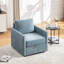 Fauteuil pivotant rembourré 29 ° l 29,5 po avec rangement caché-1671209105