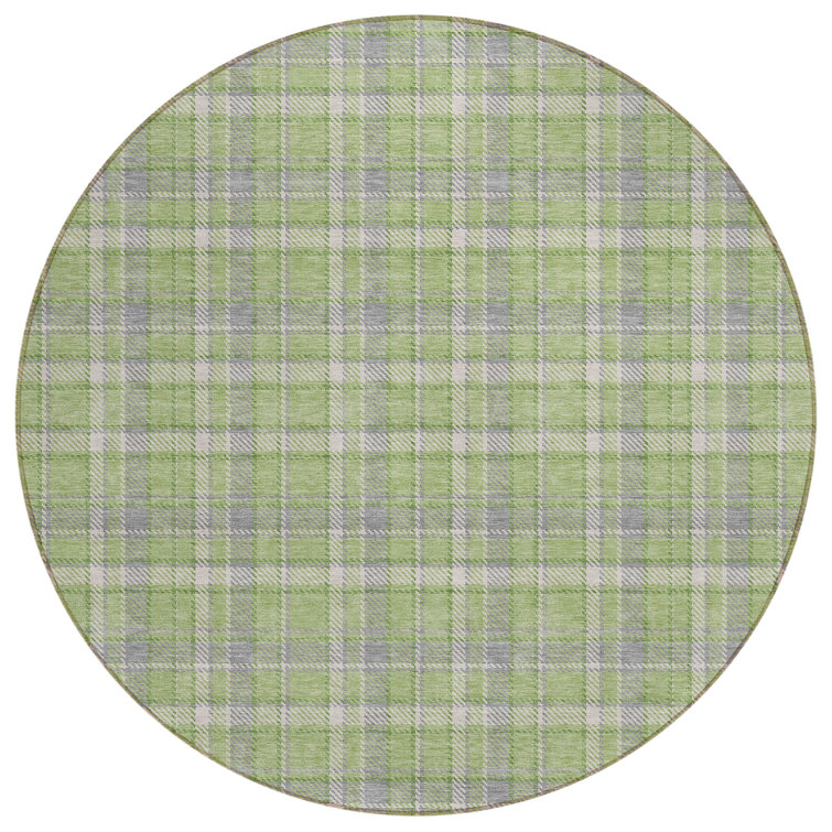 Plaid Indoor / Outdoor Rug