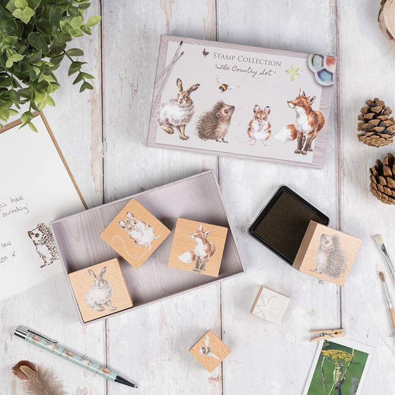 Wrendale Designs 'The Country Set' Ink Stamp Set