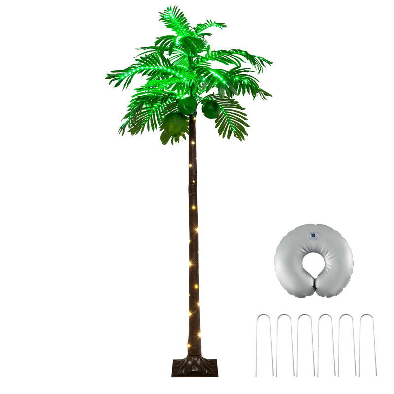 72'' Palm Tree in Freestanding