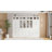 86.7'' H X 94.48'' W Book Cabinet Storage Bookcase Set-1290404824