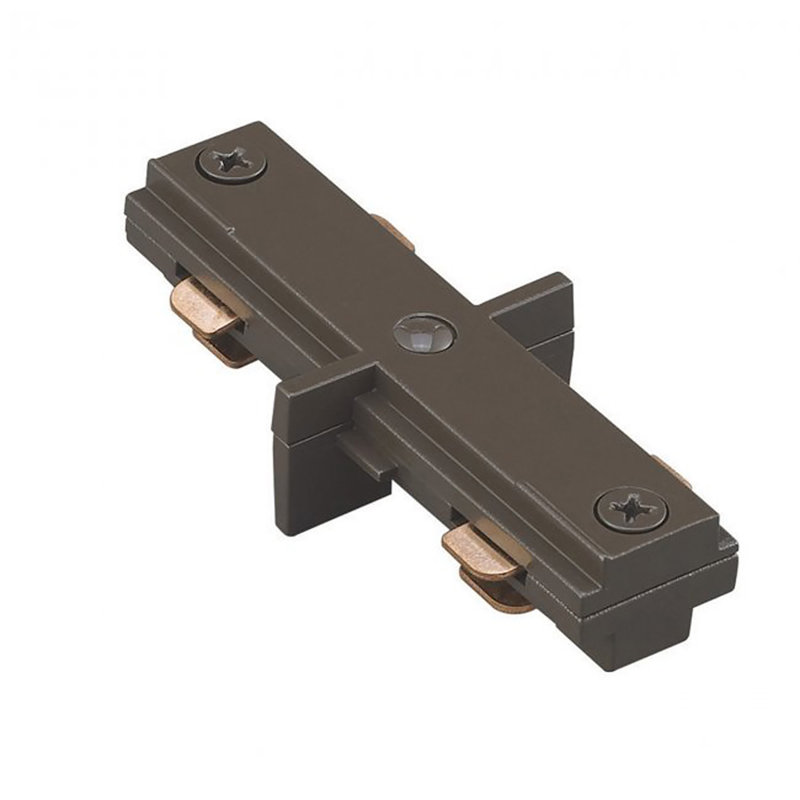 Straight Line Connector, Lightolier Series / Brushed Nickel