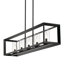 Luminaire suspendu linéaire à cinq lumières pour îlot de cuisine Averee-686432058-716132287