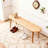 Natural Oak Wood for Dining Bench-1419979998