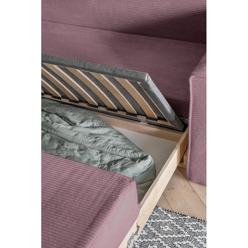 Lucky Lucy 3 Seater Sofa Bed, Pink
