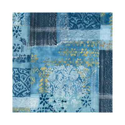 Alhambra III Indigo - Print on Canvas