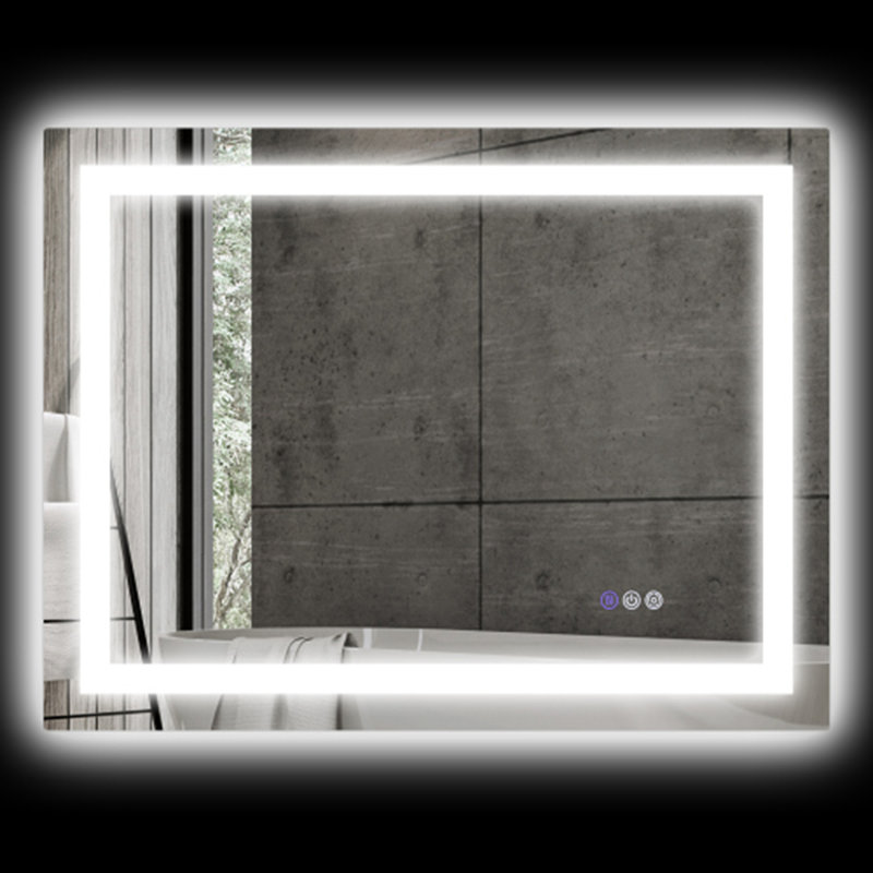 LED Bathroom Mirror with Lights, 23.6" x 31.5"