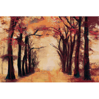 Tree Path 2 - Wrapped Canvas Art Prints