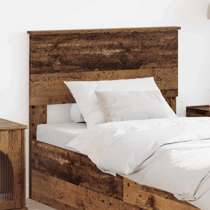 Headboard, Old Wood, UK Single - DE 90 x 190 cm