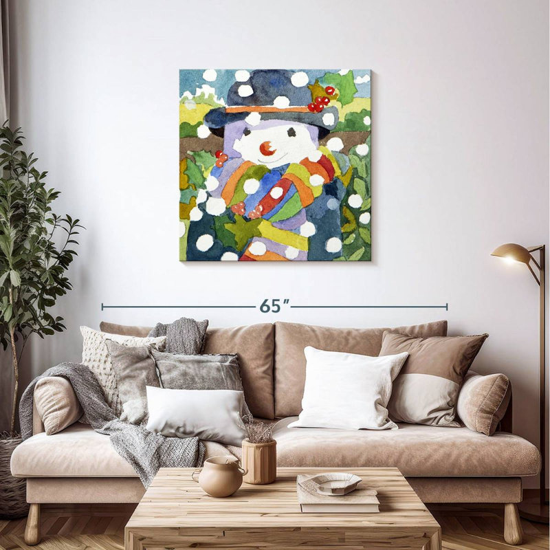 Bonhomme de neige Lelend dans la neige