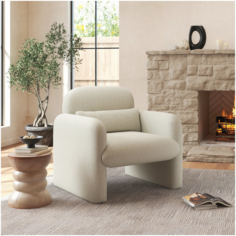 Fauteuil demi-tonneau Modern