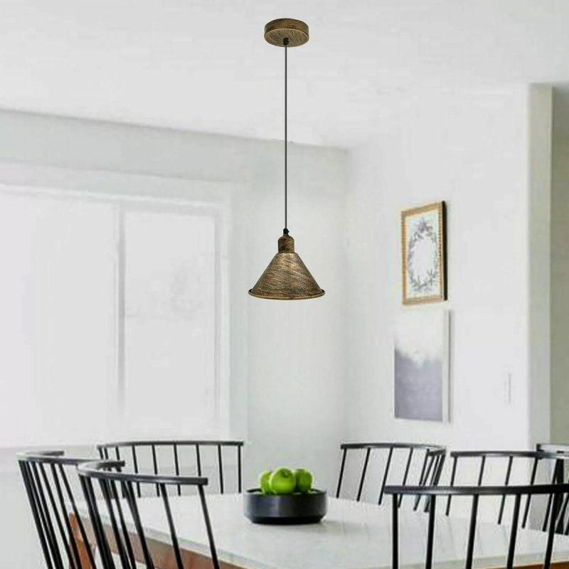 Schulman 1 - Light Dome Pendant, 95" H x 18" W x 18" D, Black