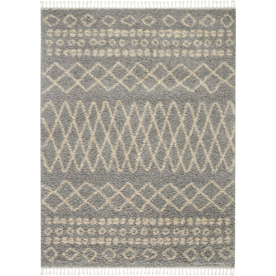 Tapis argenté Denver Tribal