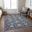 Cicel Machine Washable Indoor/Outdoor Navy Area Rug ACN1149-100248961