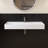 39'' Wall Mounted Bathroom Sink Solid Surface Sink With Faucet Hole