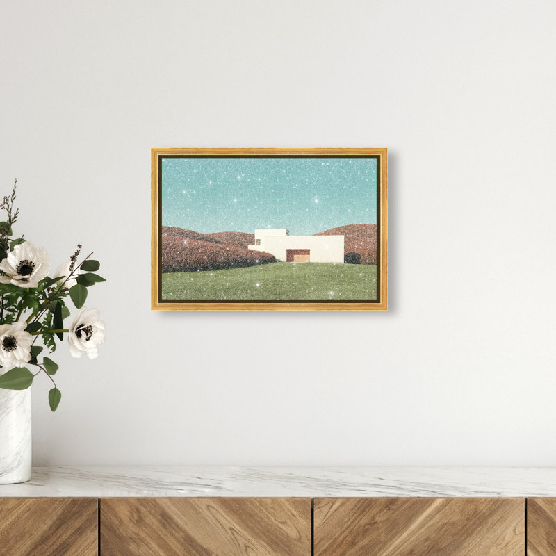 Surreal Architecture Print by Oliver Gal, 16"H x 11"W, Gold Floater Frame