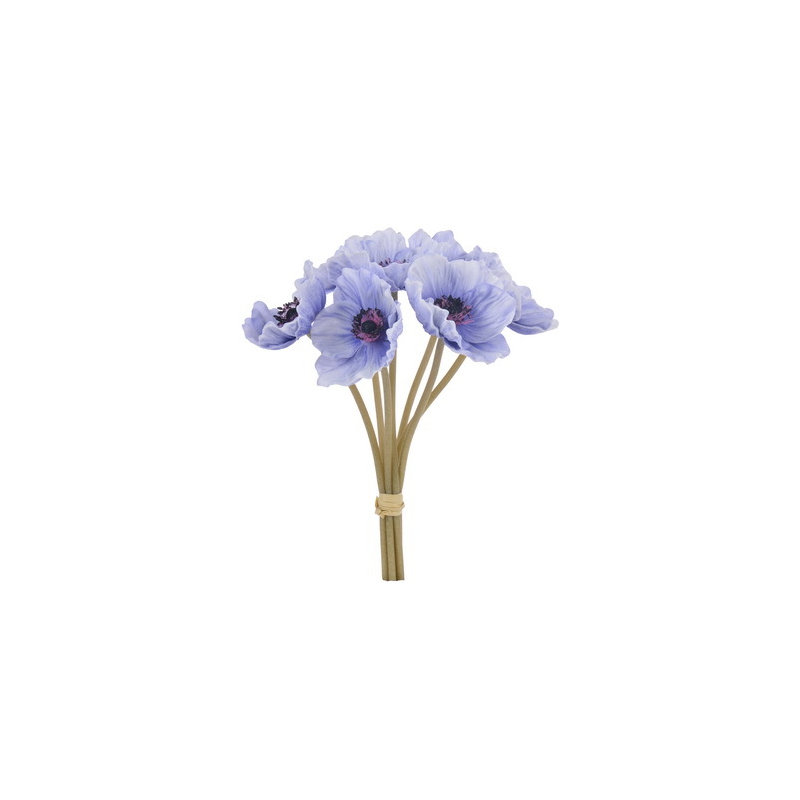Bouquet de pavot, Bleu
