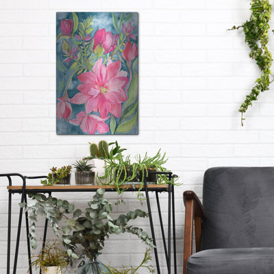 «Blooming Free» par Kristy riz, art mural en métal