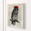 Hipster Owl Print by Michelle Bennett-25708598