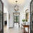 6 - Light Dimmable Globe Chandelier