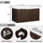 Meuble-lavabo moderne de 36 po avec lavabo, porte, 2 portes, noyer, rangement généreux pour les pratiques habituelles 36 po, style, fermeture en douceur abondante à l'intérieur-1297914121-1297914119