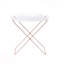Table-plateau en acrylique transparent Cercie